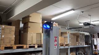 PROFI LED výstražné bodové světlo 10-80V 2x4W modré 143x122mm