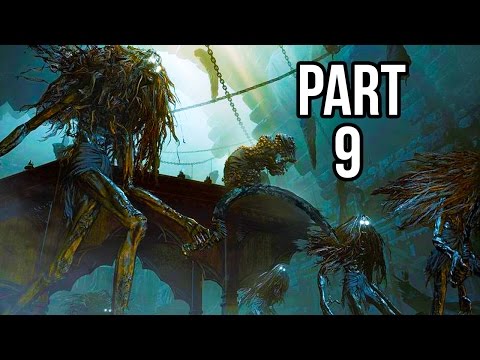 Bloodborne Walkthrough Gameplay Part 9 - Neck Boys and Brood Mothers (PS4)