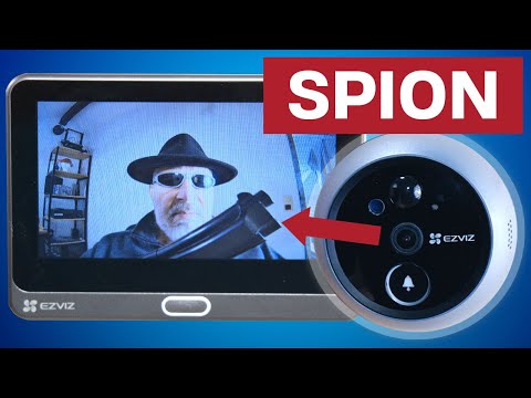 EZVIZ CP4/DP2C im Test: Digitaler Türspion, Klingel mit Kamera!