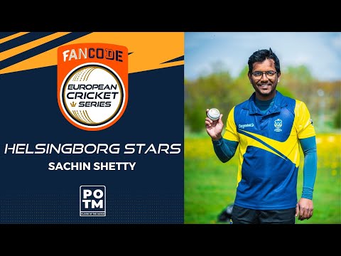 POTM: S. Shetty - SSD vs HS | Highlights | FanCode ECS Landskrona, Sweden Day 3 | ECS22.154