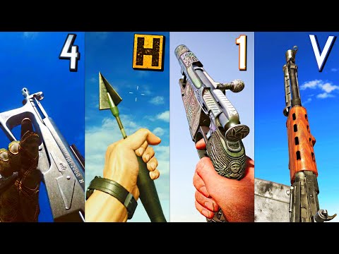 Playing with the COOLEST Guns in different Battlefield games...