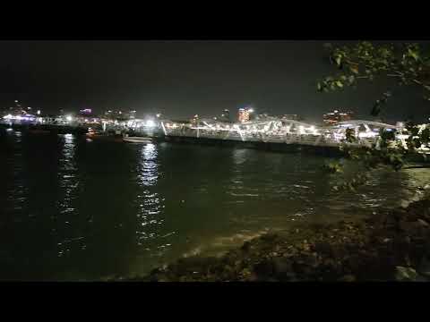 Pattaya city night view beach ⛱️⛱️