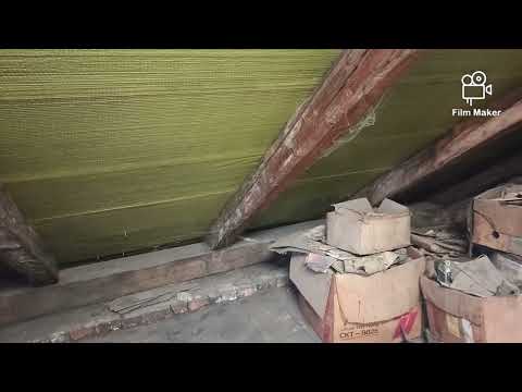 House renovation the next day (cleaning the attic) I am renovating the house with my own hands.