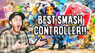 Best Super Smash Bros Ultimate Controller!! PDP Nintendo Switch GameCube Controller