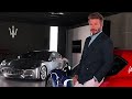 David Beckham Checks Out A One Of A Kind Maserati At Milan Design Week