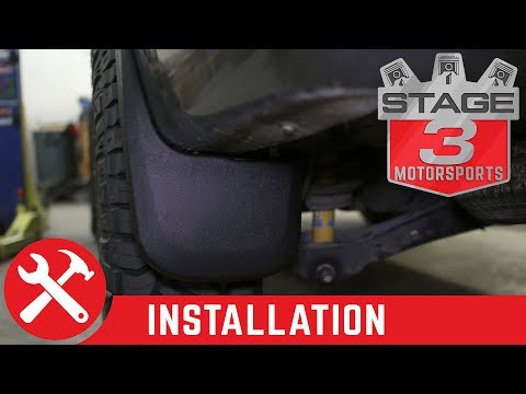 2007-2017 Expedition Husky Liners Mud Guards Install