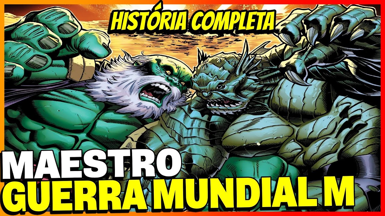 MAESTRO GUERRA MUNDIAL M - HISTÓRIA COMPLETA