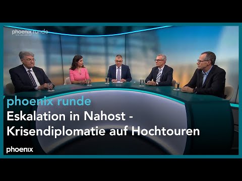 phoenix runde: Eskalation in Nahost - Krisendiplomatie auf Hochtouren