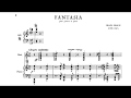 Hans Haug: Fantasia for Guitar and Piano (Score video)