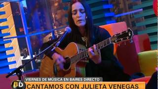 Julieta Venegas canta “Ese Camino” - Telefe Noticias