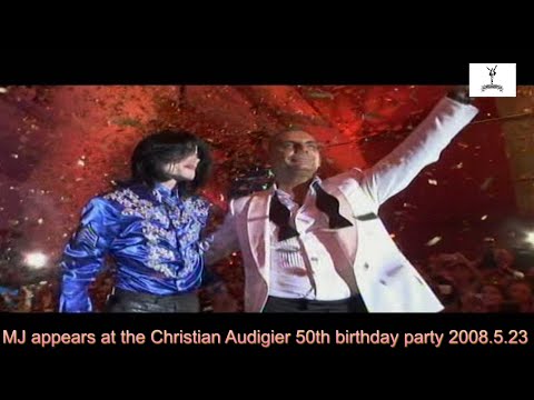 MJ Apears at the Christian AUDIGIER 50 Birthday Party 2008.5.23