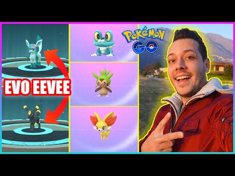 EVOLVO GLACEON & UMBREON + REGISTRO LA 6 GEN! - Pokémon GO ITA