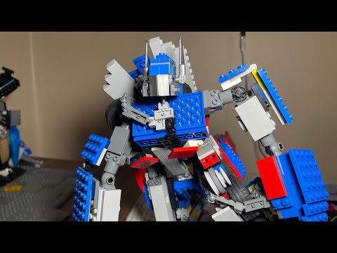 Lego AOE Optimus prime transformation  #optimusprime #lego #foryou #transformers#viral#fyp