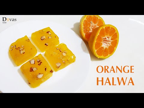 Orange Halwa | Halwa from fresh Orange Juice | Halwa Recipe | Devas Kitchen | EP #125 Video