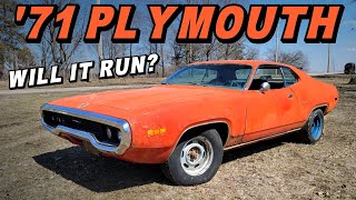 Will This ABANDONED MOPAR Run After 20+ YEARS!?
