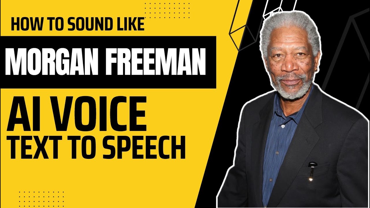 how morgan freeman voice generator make ai voice