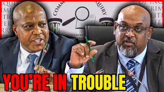 Download lagu Things Get HEATED Between Adv. Khumalo and The Witness At Madlanga Commission mp3