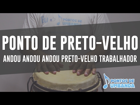 Capa do vídeo: Andou andou andou preto-velho trabalhador