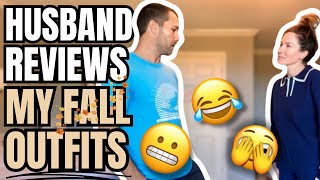 HUSBAND RATES MY TRY ON HAUL ❤️