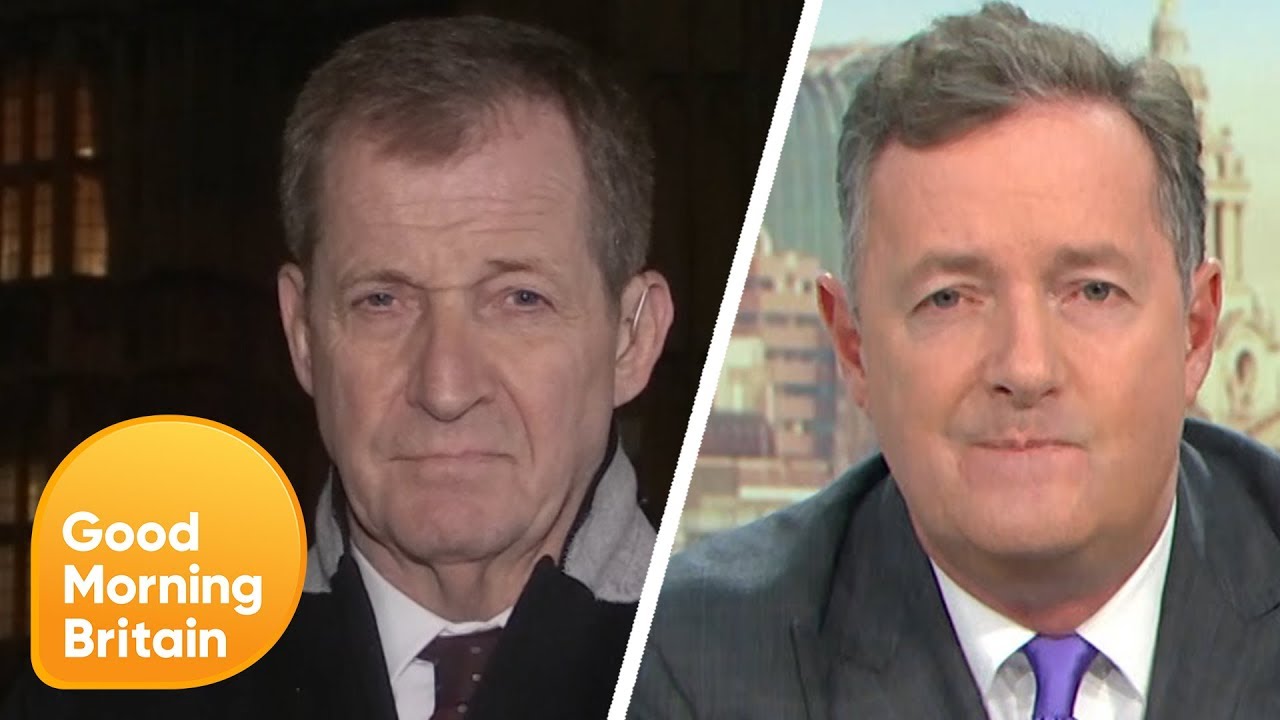 Alastair Campbell and Piers Row Over the Election Result | Good Morning Britain