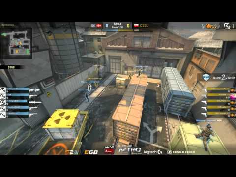 CSGL vs SK Gaming Counter Pit EU Group Stage - Game 2