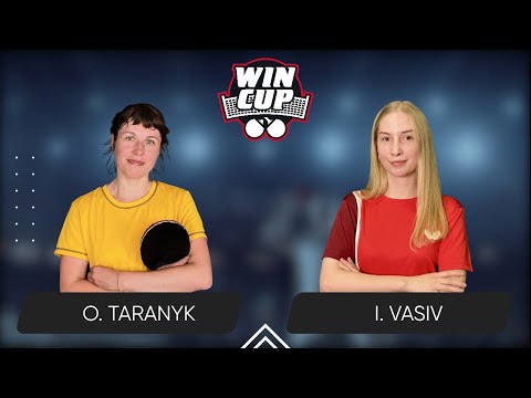 19:15 Olena Taranyk - Iryna Vasiv 19.10.2024 WINCUP Women Master. TABLE 2