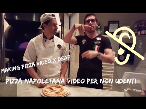 HOW TO MAKE NEAPOLITAN PIZZA (VIDEO FOR DEAF)