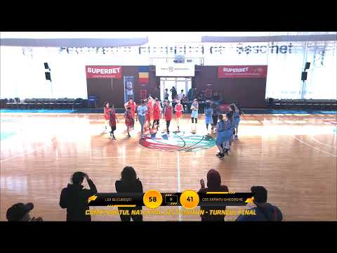 Turneul Final U15F: Leii Bucuresti - CSS Sfantu Gheorghe