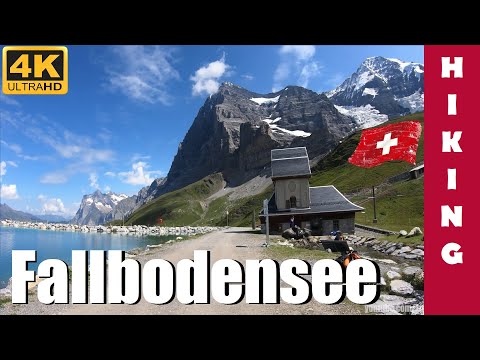 Hiking in Switzerland, Lauterbrunnen: From Kleine Scheidegg to Fallbodensee | 4K hyperlapse