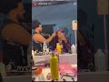 Sexyy Red Getting Hair Done Before Video With BlakelANA BING BONG