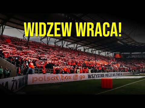Po końcowym gwizdku... | Awans Widzewa | Do Ekstraklasy wracamy! | Awans jest nasz | Kibice | doping