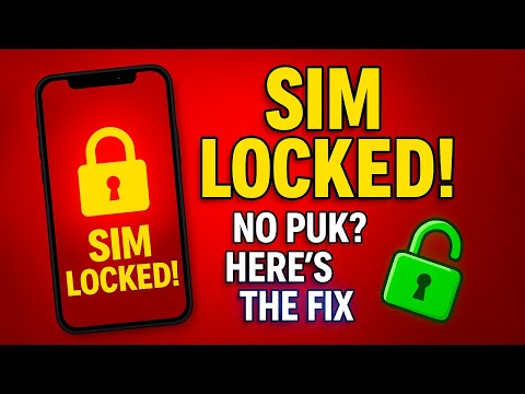 How to unlock SIM card without PUK code - quick and safe method