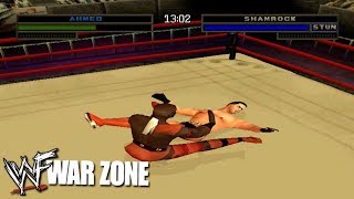 WWF Warzone - Ahmed Johnson Challenge Mode (PS1)