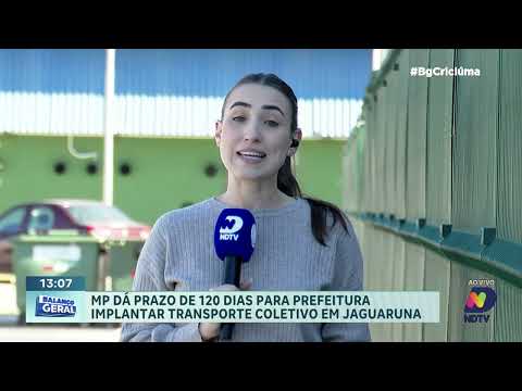 Ministério Público cobra transporte coletivo em Jaguaruna