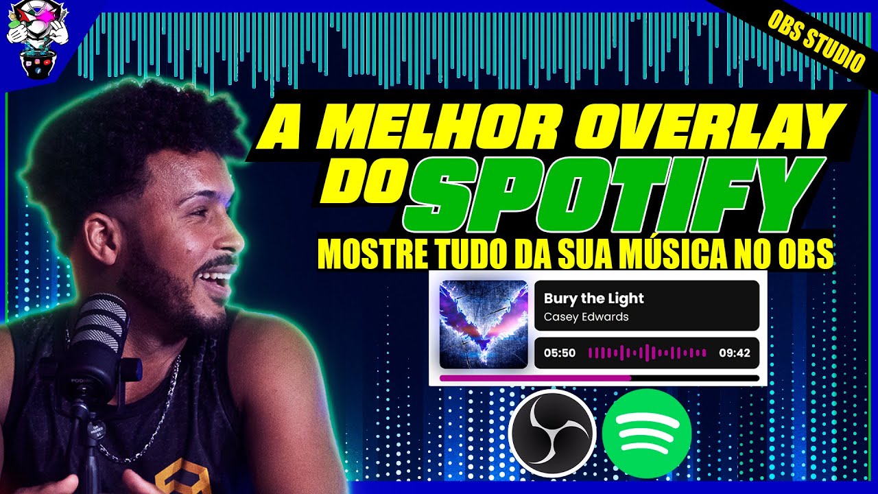 Spotify no OBS: mostre a música da live com widget animado