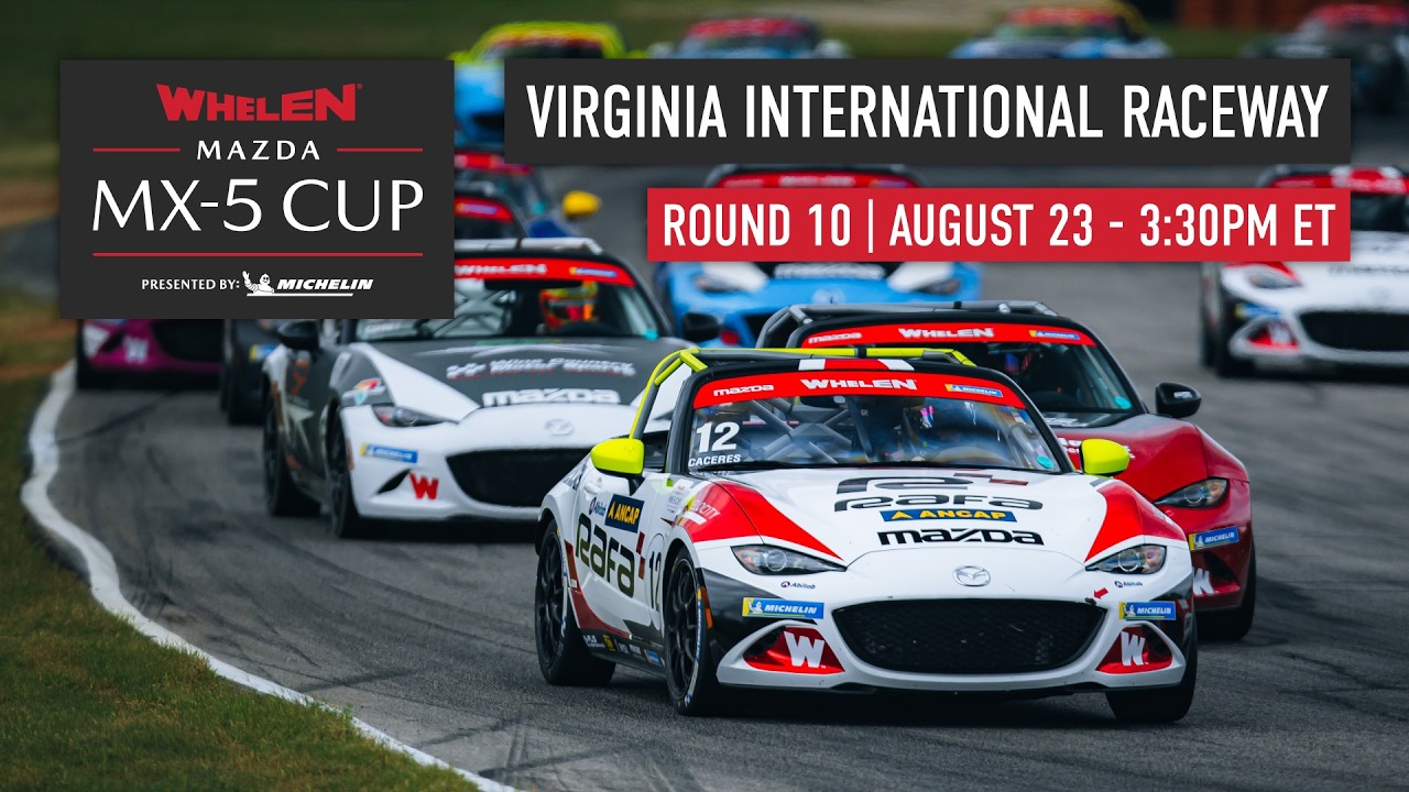 Mazda MX-5 Cup 2026 | Round 10 - VIR | Livestream