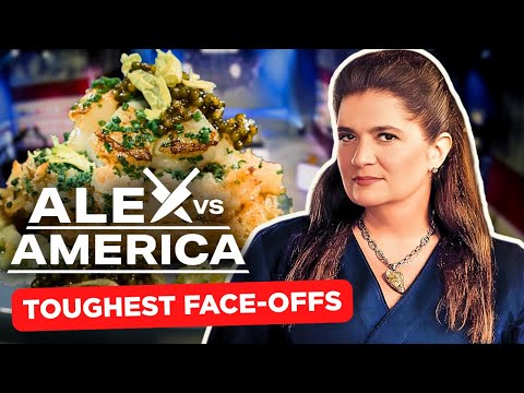 Alex’s Toughest Face-Offs Against Chefs 🔥🔪 | Alex vs America | Food Network