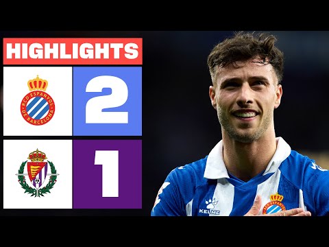 RCD ESPANYOL 2 - 1 REAL VALLADOLID CF I HIGHLIGHTS LALIGA EA SPORTS