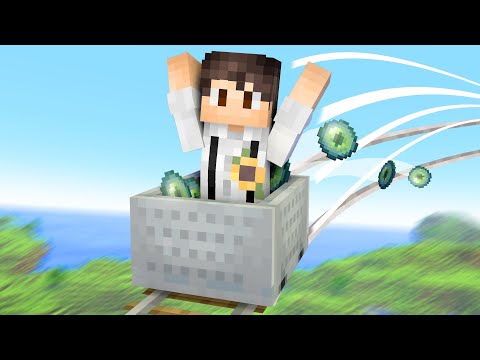 Minecraft Auf Einer Achterbahn Durchspielen