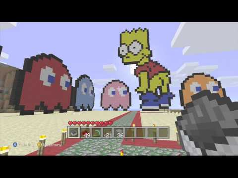 Minecraft X360 Pixel Art