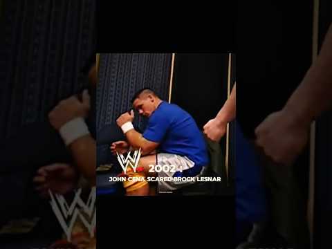 John Cena & Brock Lesnar 2002 vs 2012 🔥💀#shorts
