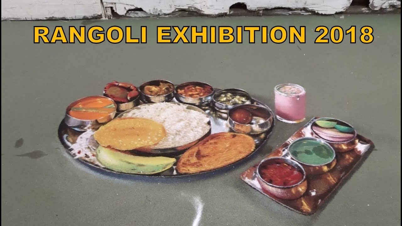 Portrait rangoli art by prathz