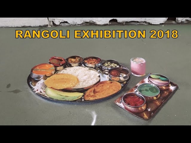 Portrait rangoli art by prathz