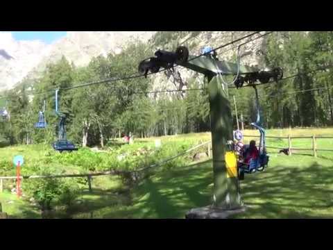 Discesa integrale seggiovia Marchisio "Pecetto - Alpe Burky" - Macugnaga (VB) / Sessellift / 缆车