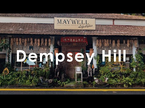 【4K】Dempsey Hill - Virtual Tour | Walking Tour | Singapore | SEENEMATICS