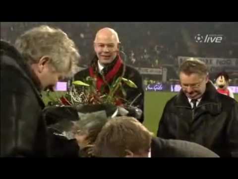 Afscheid Dirk Scheringa bij AZ