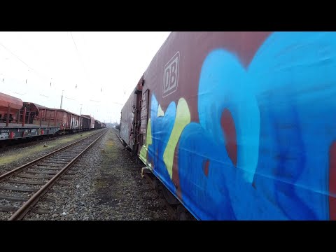 freight train graffiti RAW
