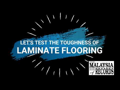 Laminate Floor Toughness Test by Floor Culture.