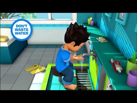 A Step by step to learn wudu (Ablution) for Kids