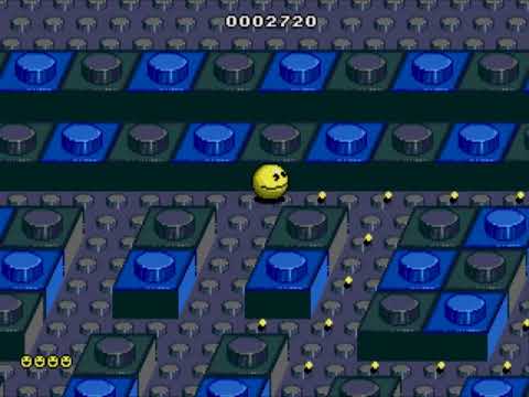 Pac Mania USA,  SEGA MEGADRIVE GENESIS HYPERSPIN NOT MINE VIDEOSEurope